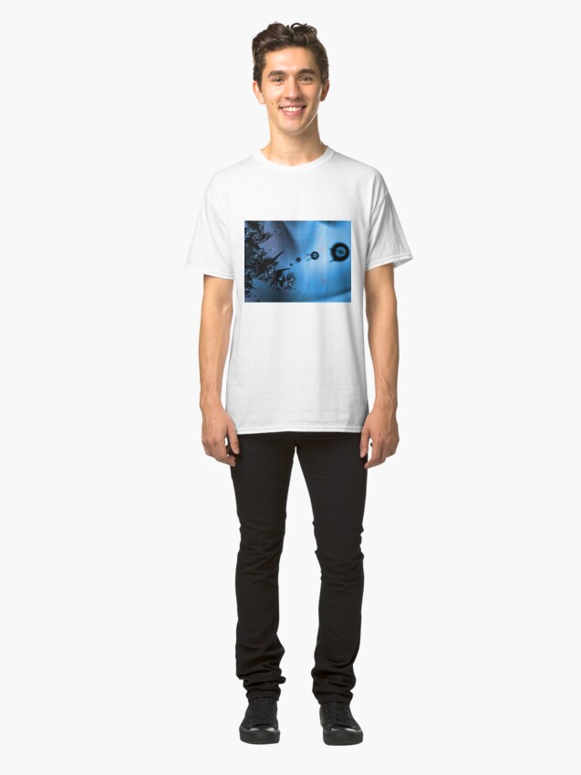 Alternate view of Blue Ocean Abstract Classic T-Shirt