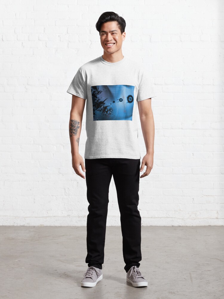 Alternate view of Blue Ocean Abstract Classic T-Shirt