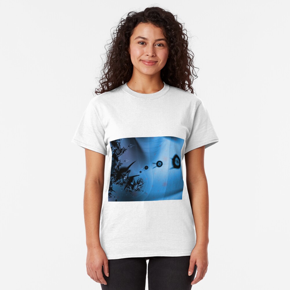 Blue Ocean Abstract Classic T-Shirt