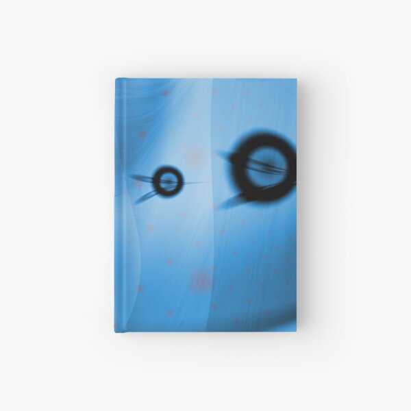 Blue Ocean Abstract Hardcover Journal