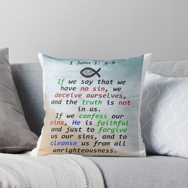 Item preview, I John 1: 8-9 designed and sold by ErinTr.