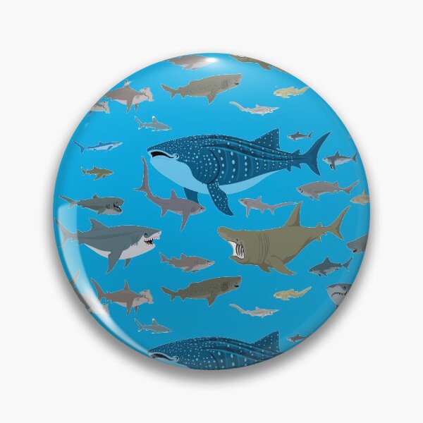 Item preview, Know Your Sharks designed and sold by Peppermint Narwhal.