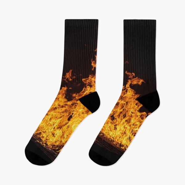 Item preview, Fiery flames pattern designed and sold by Gordon Nelson.