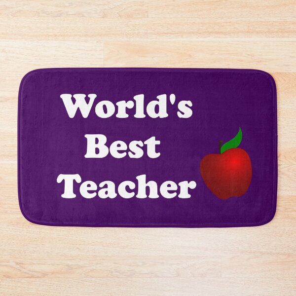 Item preview, World's Best Teacher designed and sold by ThingsByJoy.