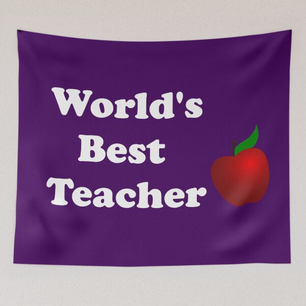 Item preview, World's Best Teacher designed and sold by ThingsByJoy.