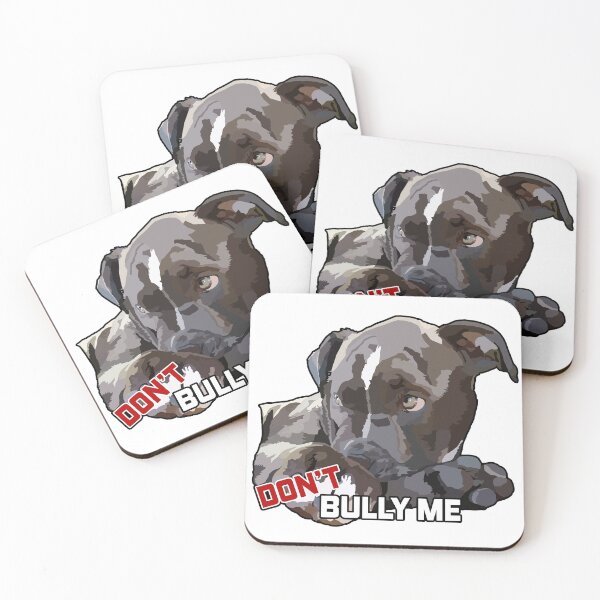 Item preview, Cute Pit Bull Puppy - Don't Bully Me - Grey Pit Bull designed and sold by Curtis Brown.
