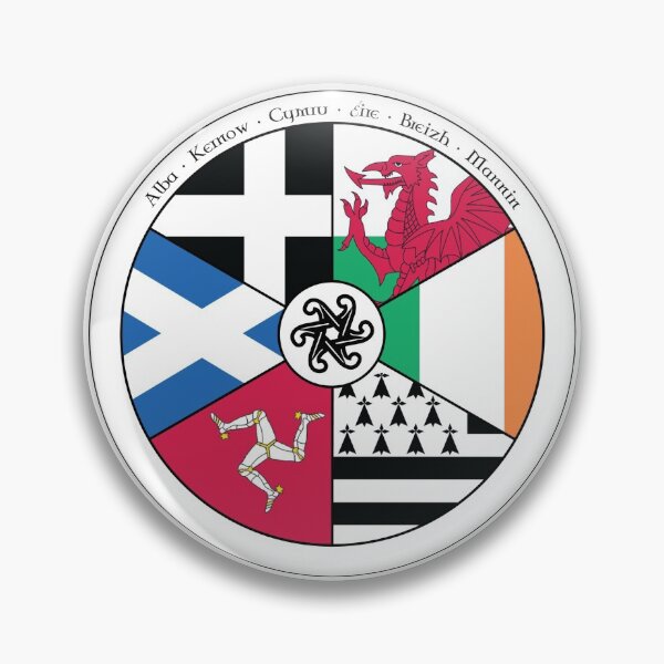 Item preview, Pan Celtic Flag Insignia  designed and sold by SF McGlone.