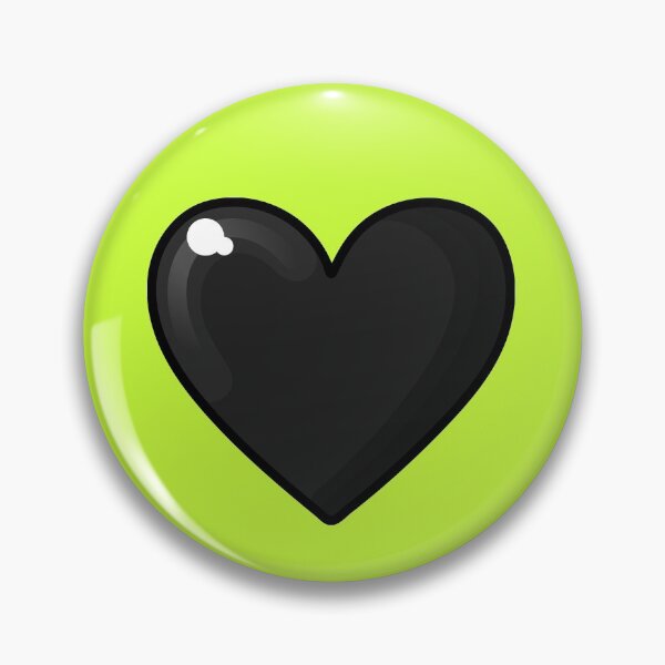 Item preview, halloween black heart on green designed and sold by prismatic paper co.