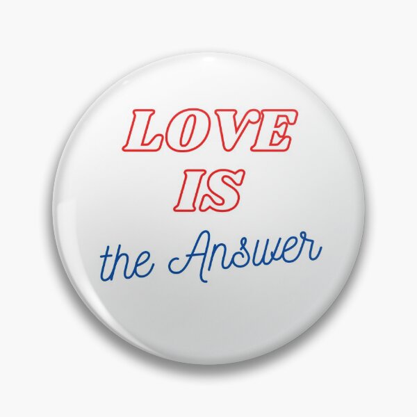 Item preview, Love is The Answer Quote Merchandise designed and sold by khamm123.