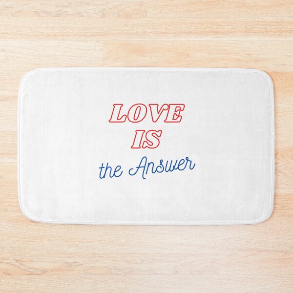 Item preview, Love is The Answer Quote Merchandise designed and sold by khamm123.