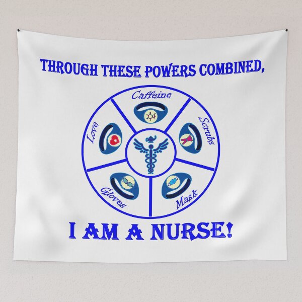 Item preview, My Medical Superpowers- Nurse designed and sold by foxandtigersden.