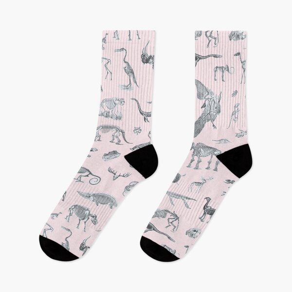 Item preview, Animal & Dinosaur Bones Vintage Pink designed and sold by magiccabin.