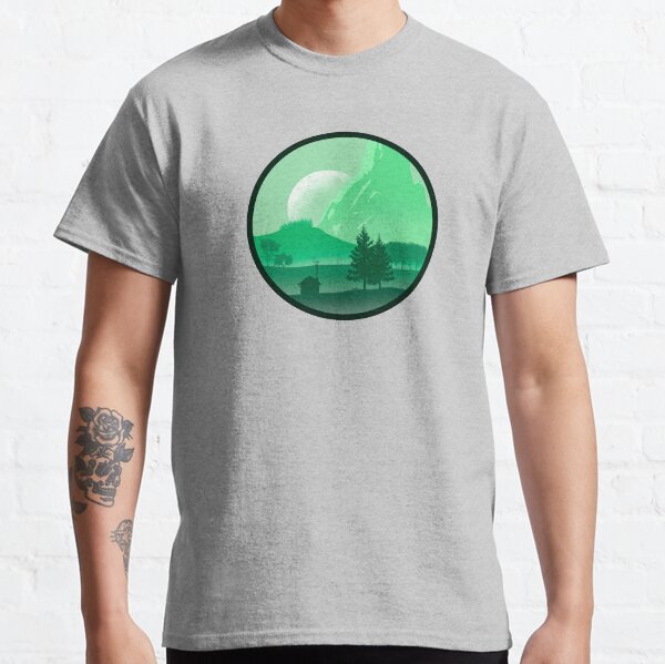 Calm Green Camiseta clásica