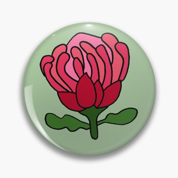 Item preview, Waratah - Native Australiana designed and sold by PatchPress.