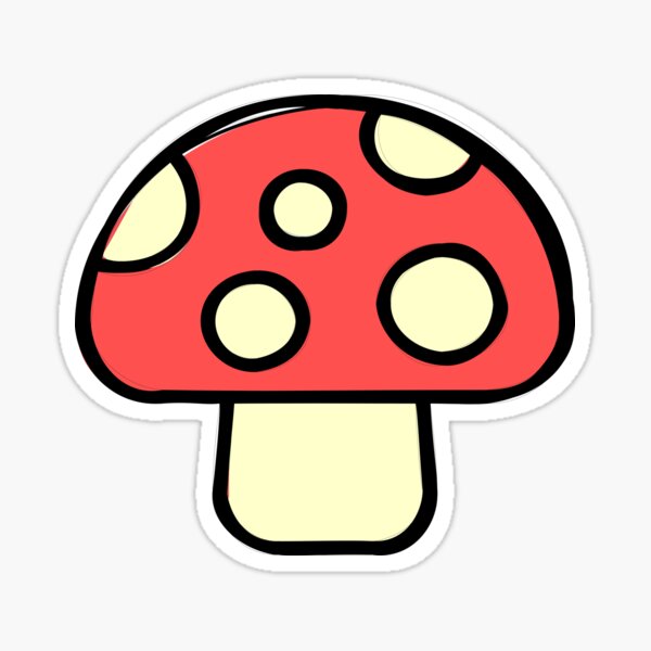 Mushroom Sticker