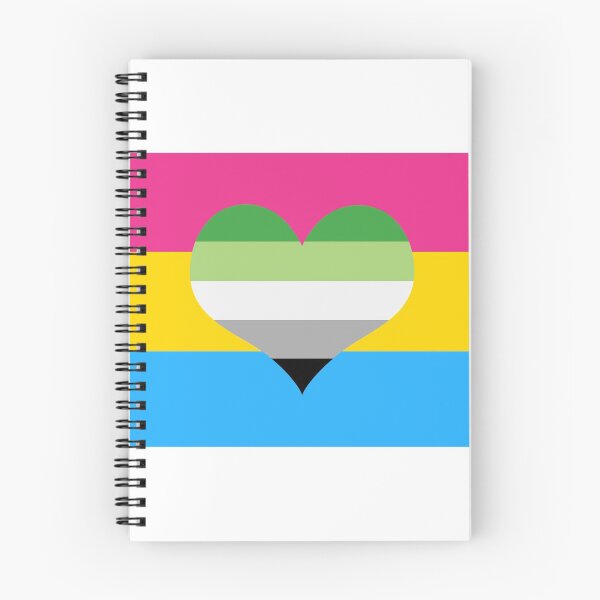 Item preview, Aromantic Pansexual Pride Flag designed and sold by DarkVulpine.