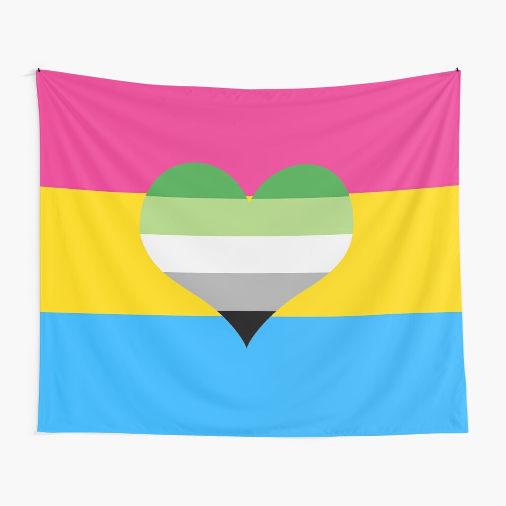 Aromantic Pansexual Pride Flag | Tapestry