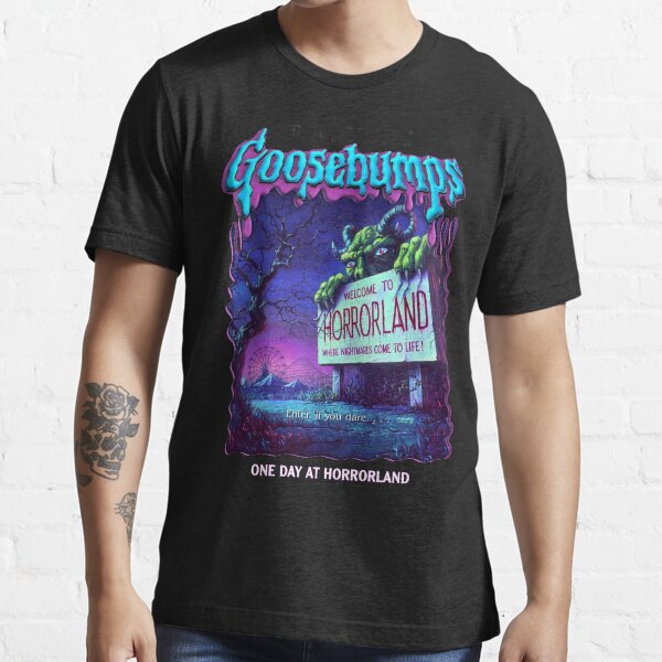 R.L. Stine Goosebumps Nightmare Halloween Terror Horrorland Essential T-Shirt