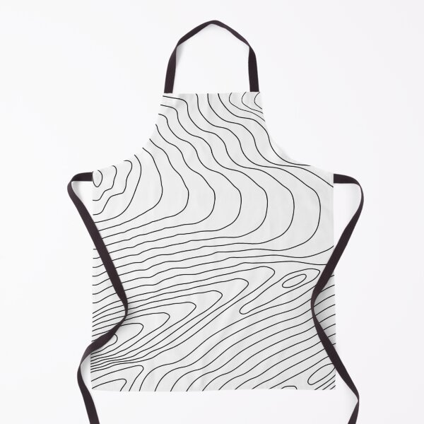 Item preview, Topographic Line Pattern #440 designed and sold by Natural Collective.