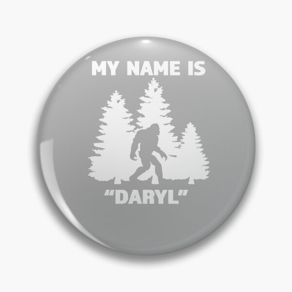 Item preview, My Name Is Daryl - Great Funny Bigfoot Gift for the Believer - White Lettering & Logo Design designed and sold by Richard529.