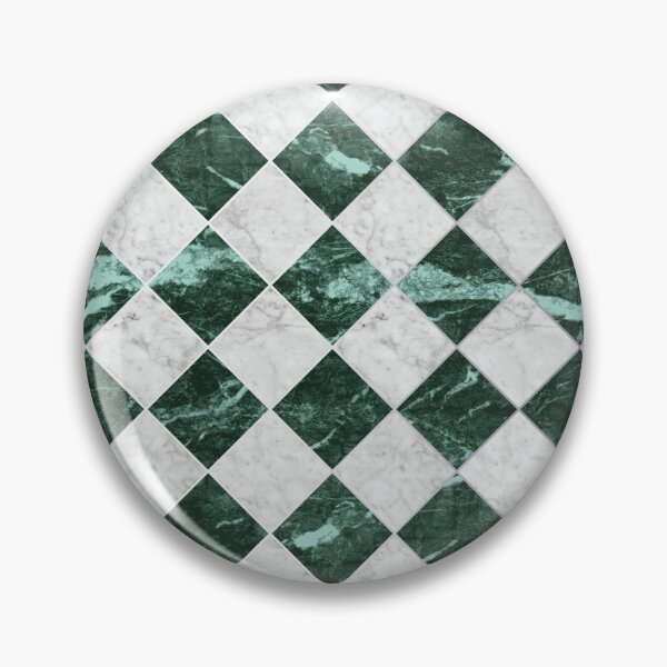 Item preview, Cubic - Green & White Marble #741 designed and sold by Natural Collective.