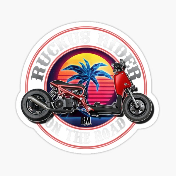 STICKER KING OF THE ROAD CASQUE  MOTO SCOOTER VELO QUAD DECORATION