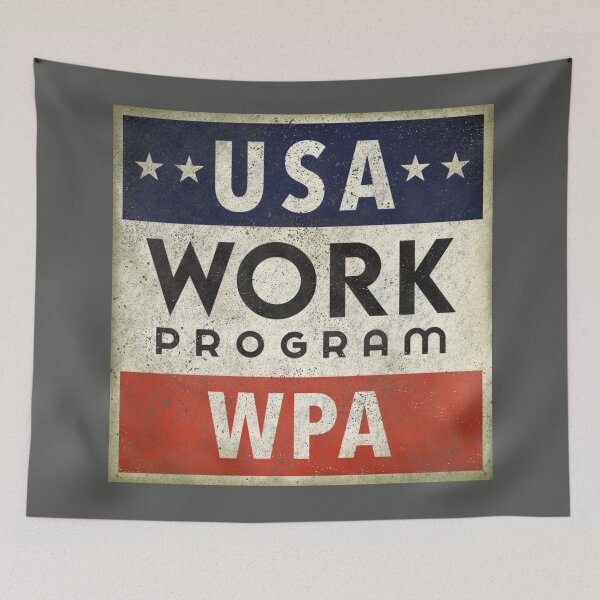 Item preview, USA WORK PROGRAM designed and sold by CreativeGiant.