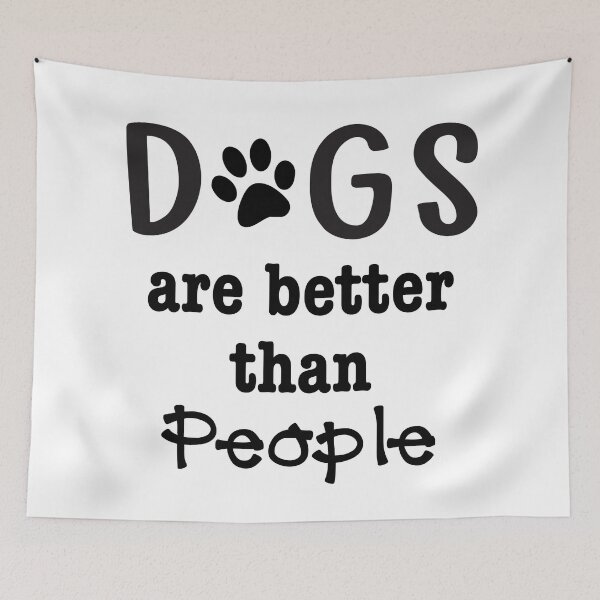 Item preview, Dogs Are Better Than People designed and sold by LovenLaughter.