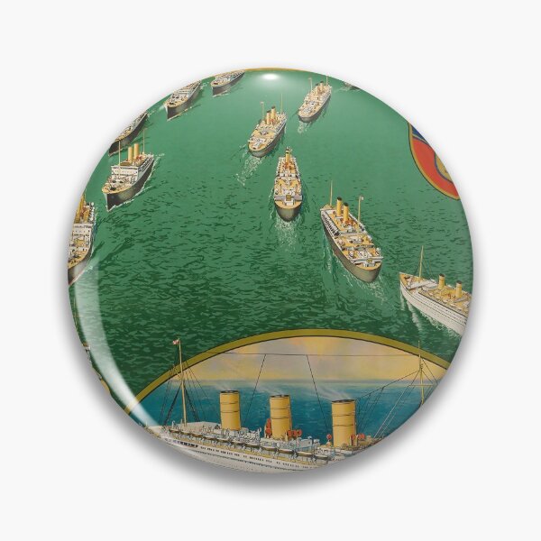 Item preview, Atlantic Fleet retro poster designed and sold by CorasPosters.
