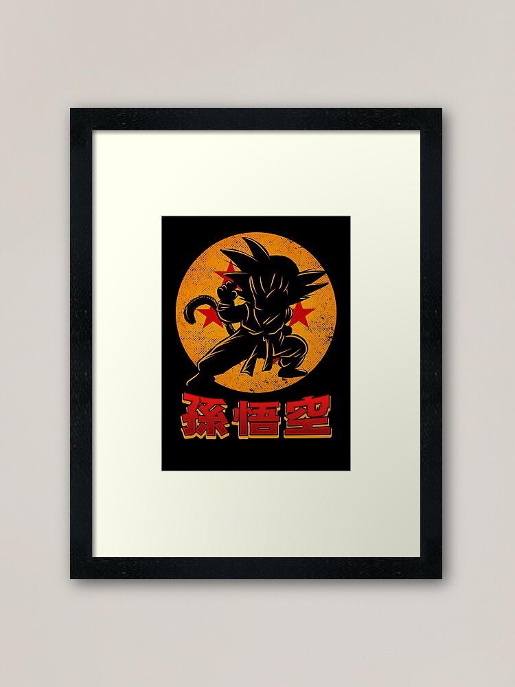 Dragon Ball Son goku Sticker for Sale by Little Oni