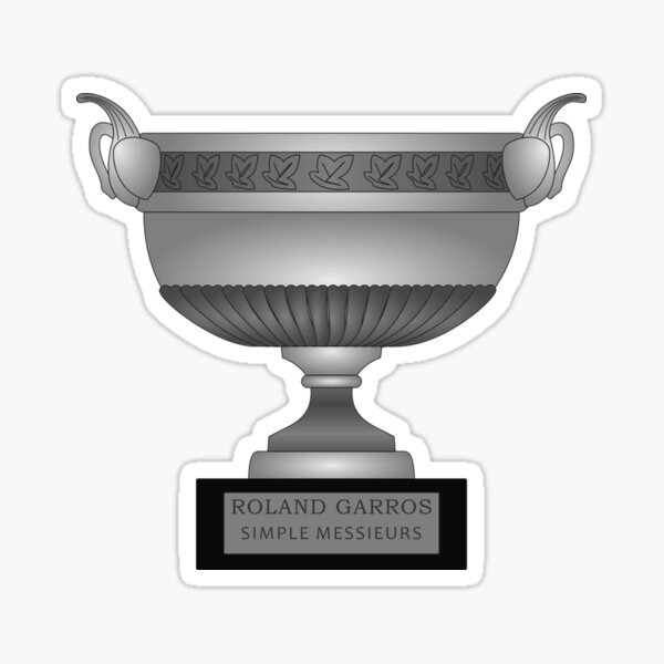 Coupe Roland Garros Sticker