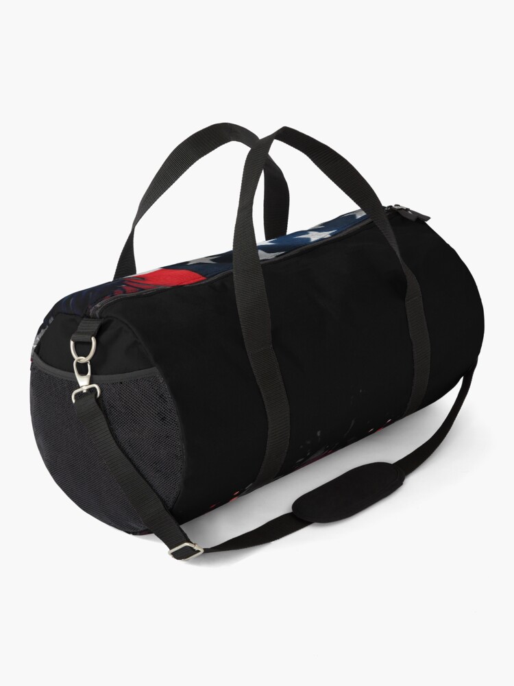 Alternate view of American Bald Eagle with US Flag Duffle Bag
