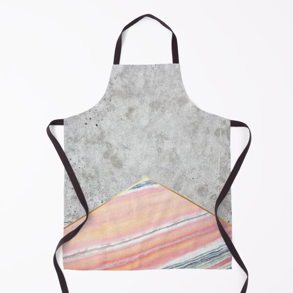 Item preview, Geometric Concrete Arrow Design - Pink Marble #289 designed and sold by Natural Collective.