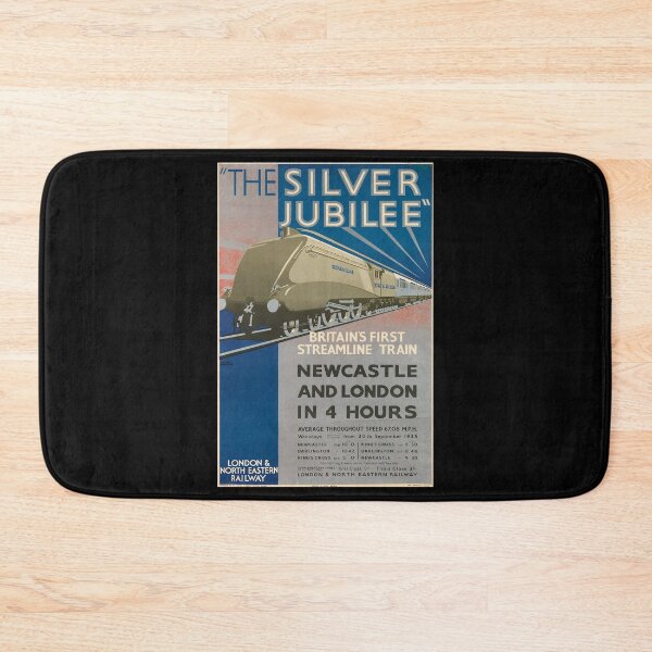 Item preview, Silver Jubilee retro poster designed and sold by CorasPosters.