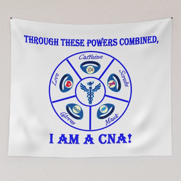Item preview,  My Medical Superpowers- CNA designed and sold by foxandtigersden.