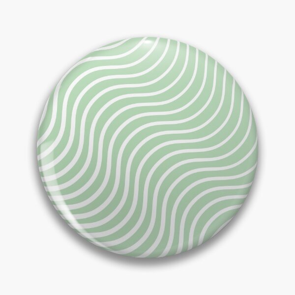 Item preview, Whisker Pattern - Light Green & White #440 designed and sold by Natural Collective.