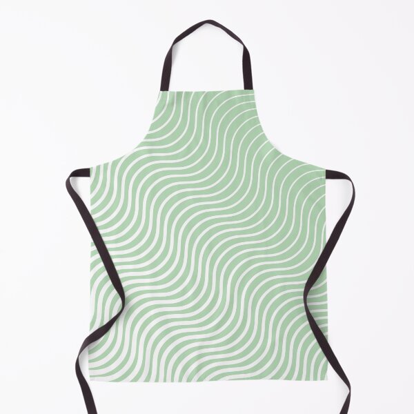 Item preview, Whisker Pattern - Light Green & White #440 designed and sold by Natural Collective.