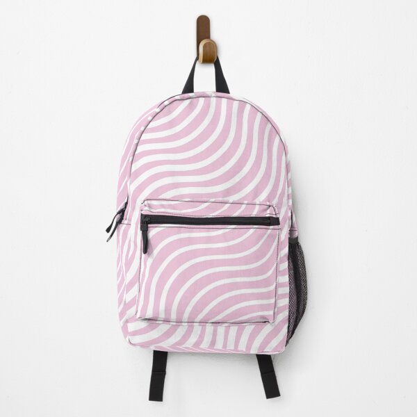 Item preview, Whisker Pattern - Light Pink & White #308 designed and sold by Natural Collective.