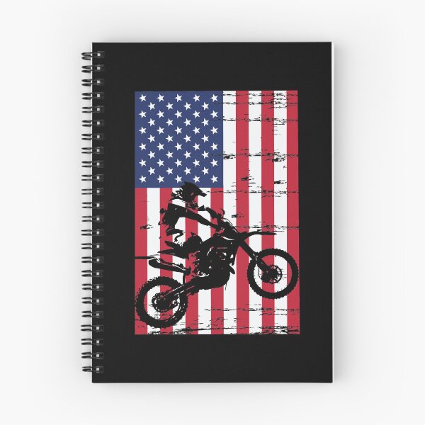 Item preview, dirt bike american flag  designed and sold by adamartz.