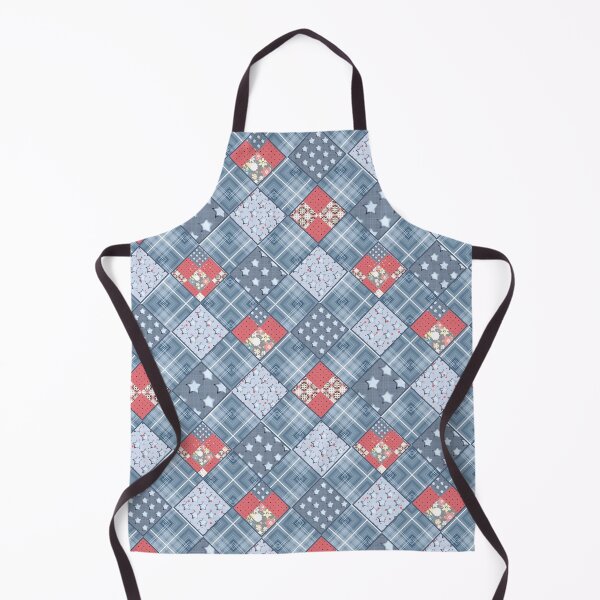 Item preview, Pale blue patchwork  designed and sold by fuzzyfox.