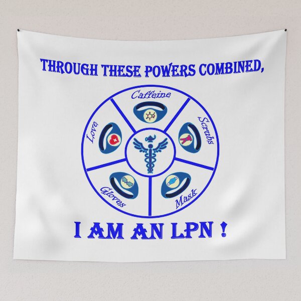 Item preview, My Medical Superpowers- LPN designed and sold by foxandtigersden.