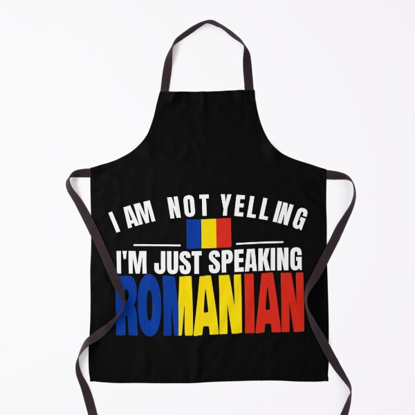 Item preview, I'm Not Yelling I'm Romanian Flag T Shirt Merch designed and sold by PRINTS2HOT.