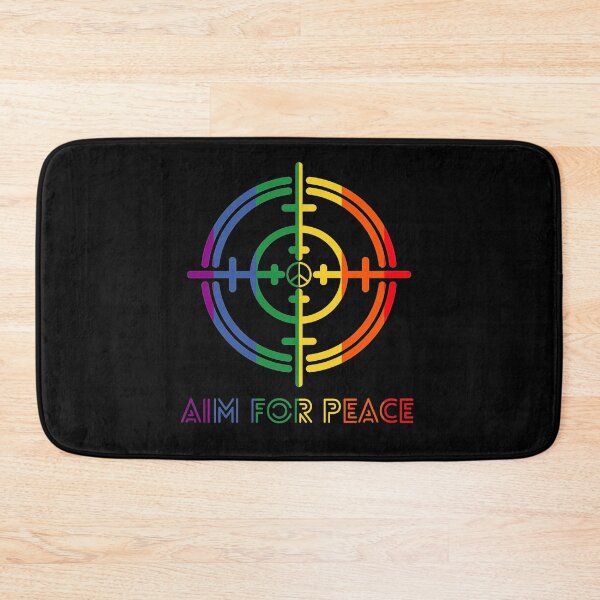 Item preview, Aim For Peace designed and sold by Spicy Chilli.