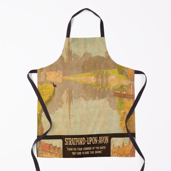 Item preview, Stratford retro poster designed and sold by CorasPosters.