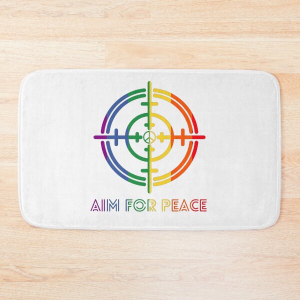 Item preview, Aim For Peace designed and sold by Spicy Chilli.