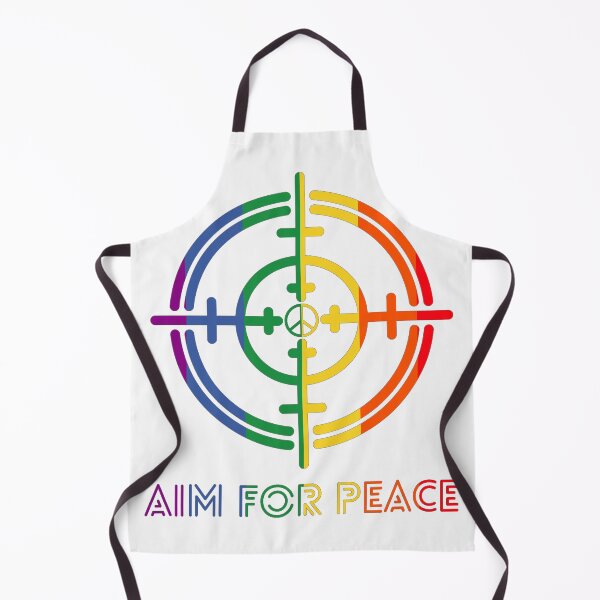 Item preview, Aim For Peace designed and sold by Spicy Chilli.