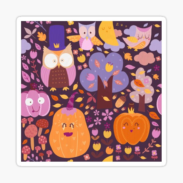 Owl~ ~Halloween Sticker