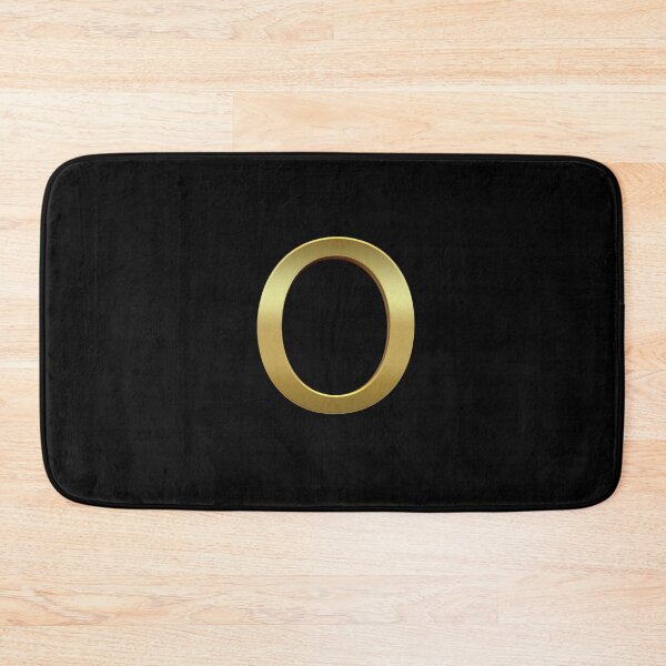 Item preview, Gold On Black Monogram Letter O | Gold Alphabet designed and sold by SerendipityNow.