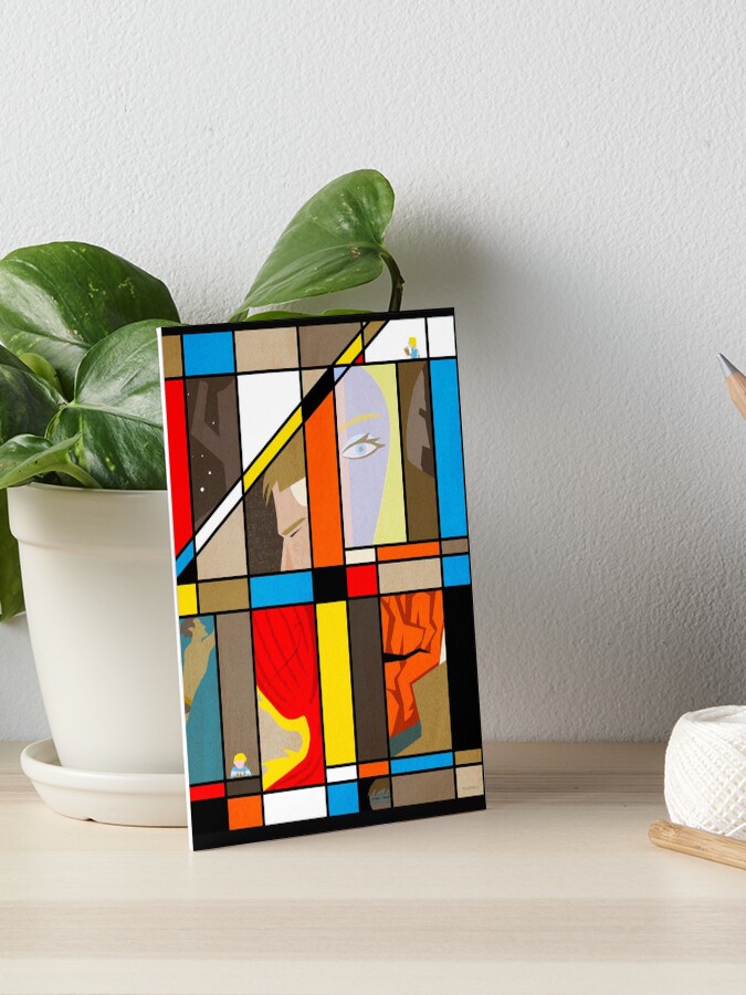 Thumbnail 1 of 2, Art Board Print, Such Fantastic! | designed and sold by modHero.