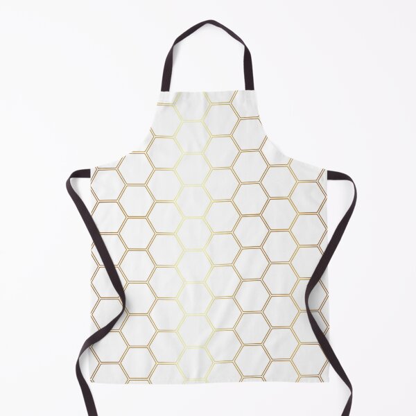 Item preview, Geometric Honeycomb Pattern - Gold #170 designed and sold by Natural Collective.